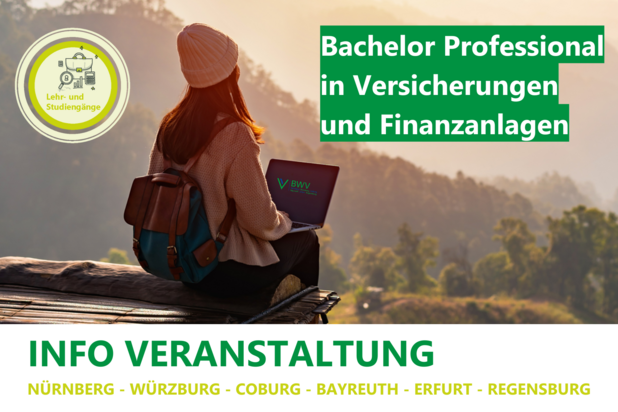 INFO-VERANSTALTUNG Bachelor Professional in Versicherungen und Finanzanlagen